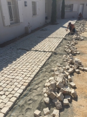 Paving & cobble stones